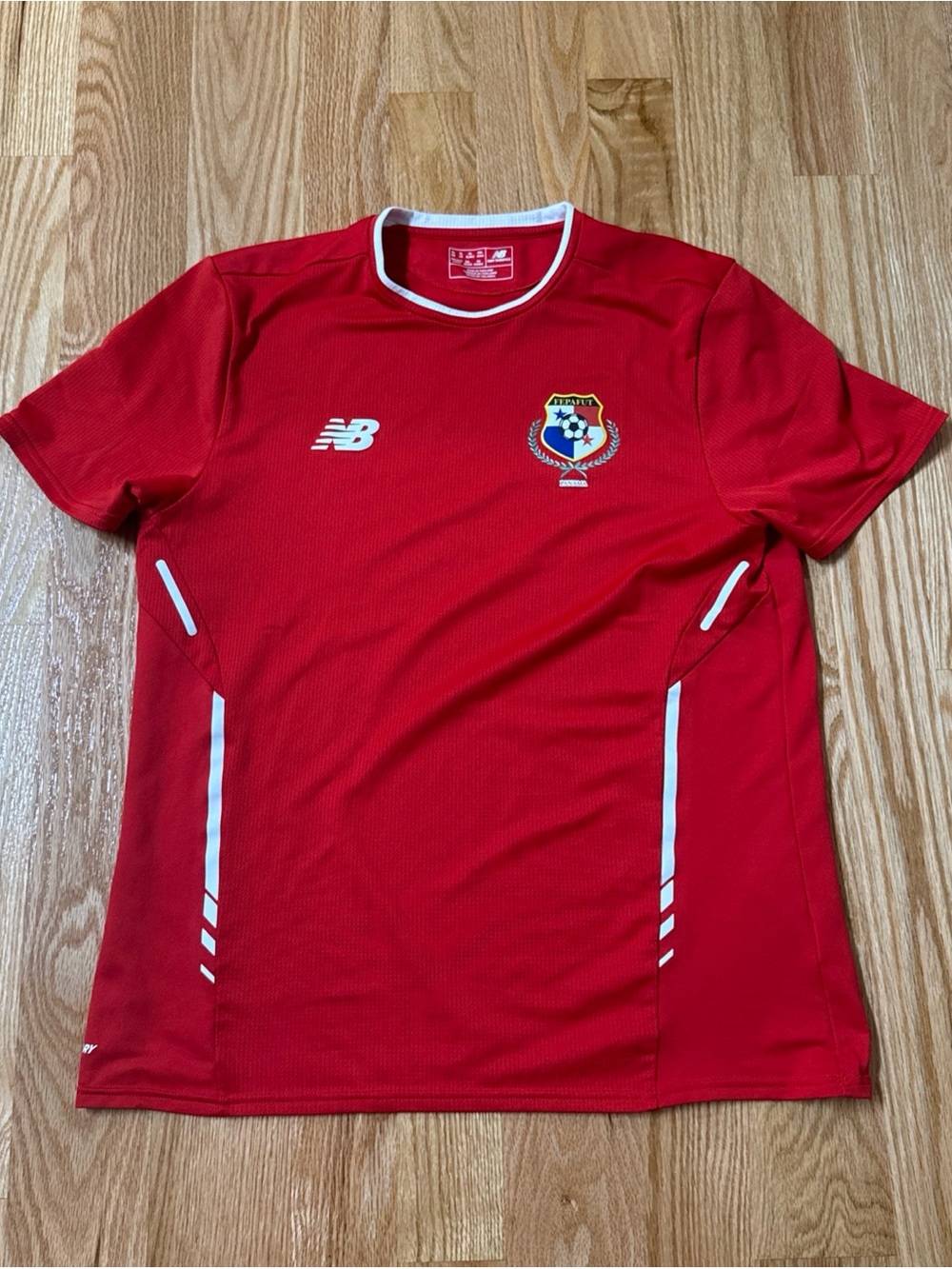 Panama Fepafut Futbol Soccer Jersey Mens Size XL 2018 Home New Balance Red